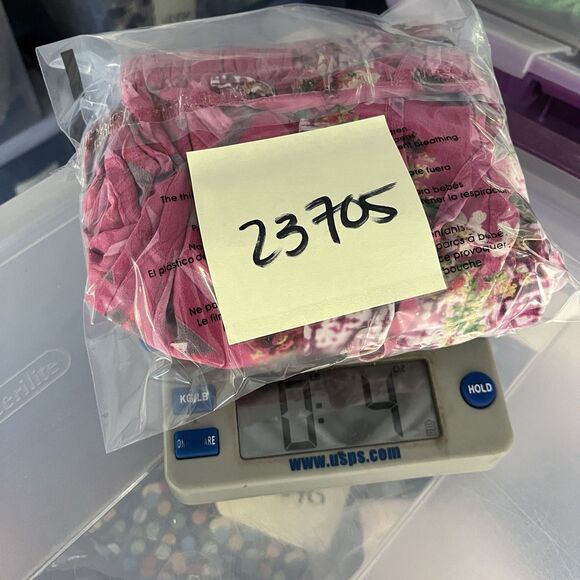 Moda Baronessa Silk Boho Pink Floral Straight Leg Lounge Pants XS Vibrant Resort - Picture 12 of 12